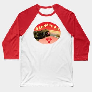 Muriel Loves Bahnahnah (red color) Baseball T-Shirt